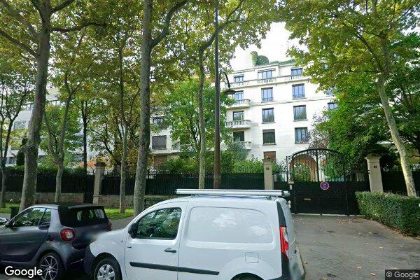 Vue Google Street View du 59 Avenue du Château