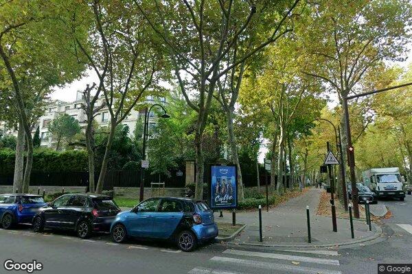 Vue Google Street View du 61 Avenue du Château