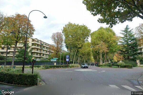 Vue Google Street View du 8 Avenue du Château