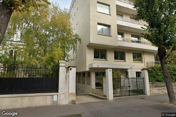 Vue Google Street View du 8BIS Avenue du Château
