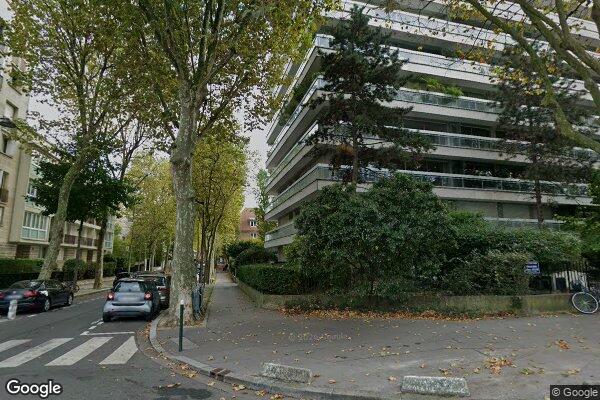Vue Google Street View du 52 Avenue du Général Leclerc