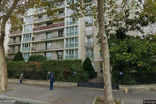 Vue Google Street View du 54 Avenue du Général Leclerc