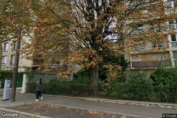 Vue Google Street View du 56 Avenue du Général Leclerc