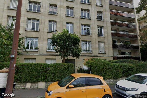 Vue Google Street View du 60 Avenue du Général Leclerc