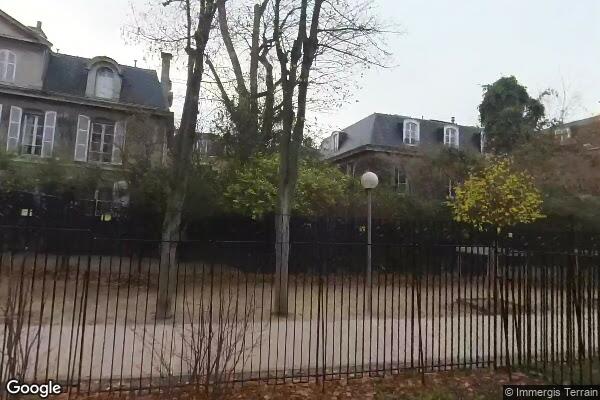 Vue Google Street View du 12 Avenue du Parc Saint-james
