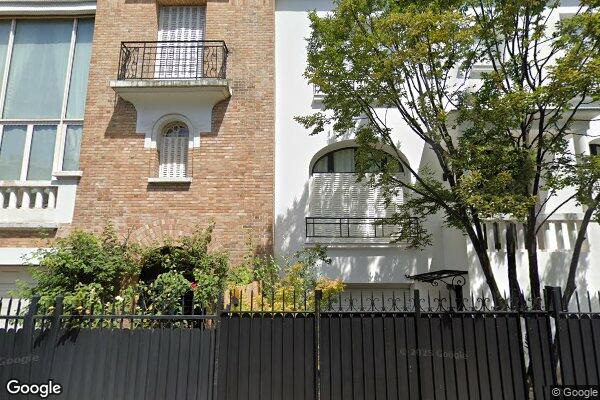 Vue Google Street View du 25 Avenue du Parc Saint-james