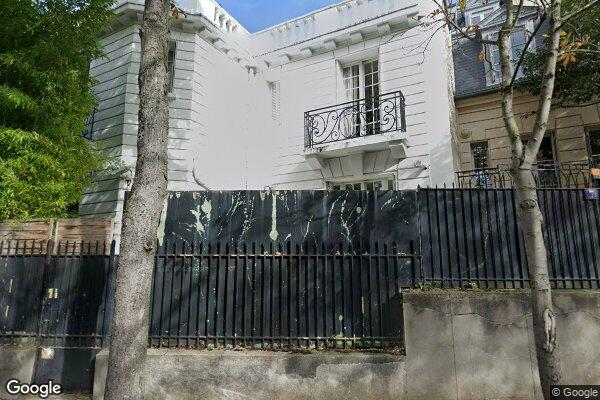Vue Google Street View du 31 Avenue du Parc Saint-james