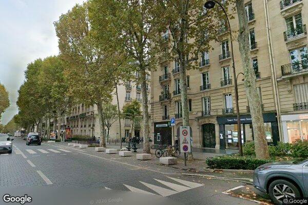 Vue Google Street View du 138 Avenue du Roule