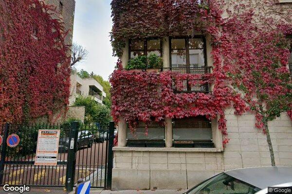 Vue Google Street View du 25 Avenue du Roule