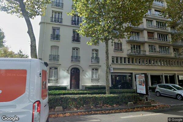 Vue Google Street View du 29 Avenue du Roule