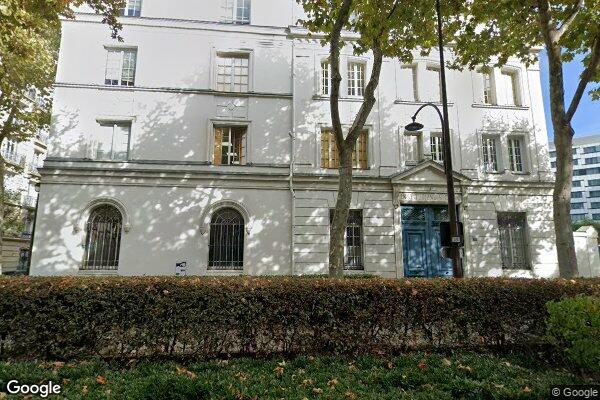 Vue Google Street View du 30 Avenue du Roule