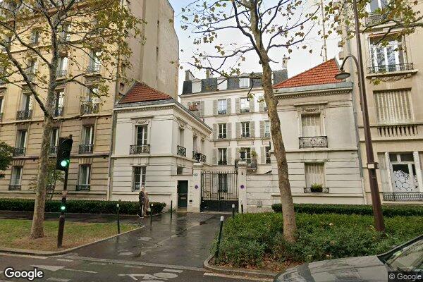 Vue Google Street View du 36 Avenue du Roule