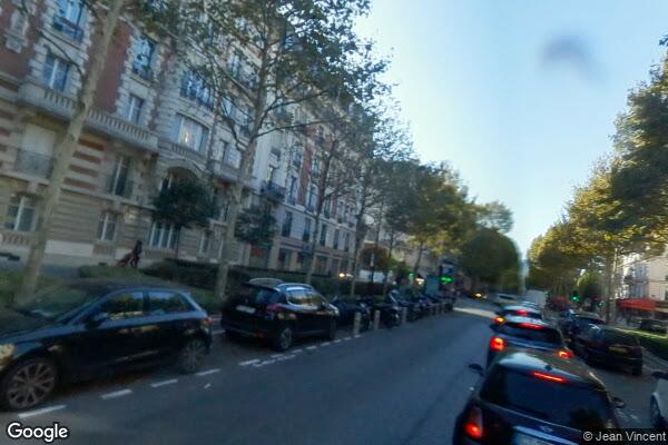 Vue Google Street View du 46 Avenue du Roule