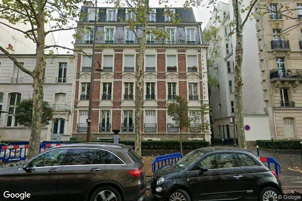 Vue Google Street View du 47 Avenue du Roule