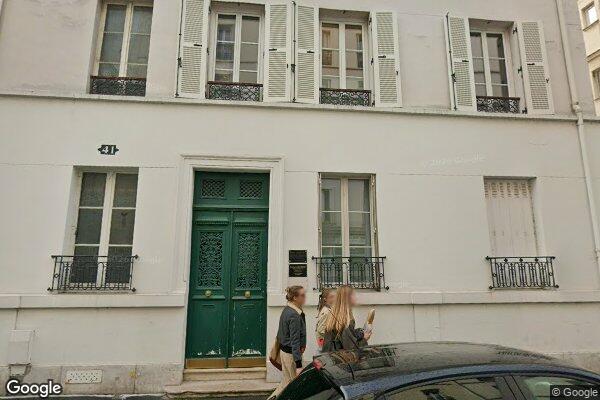 Vue Google Street View du 5 Avenue du Roule