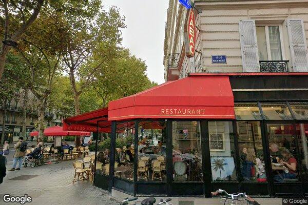 Vue Google Street View du 54 Avenue du Roule