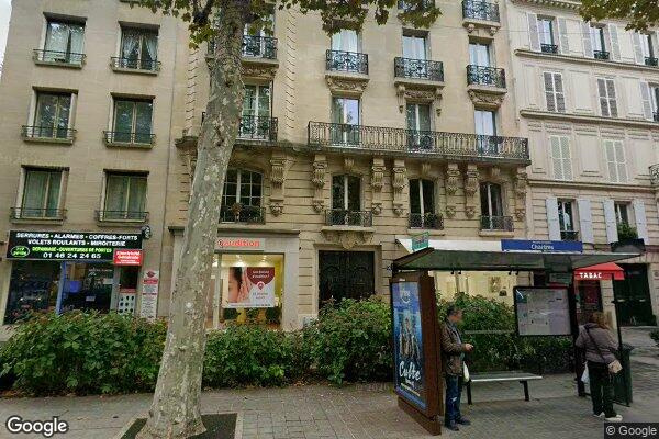 Vue Google Street View du 56 Avenue du Roule