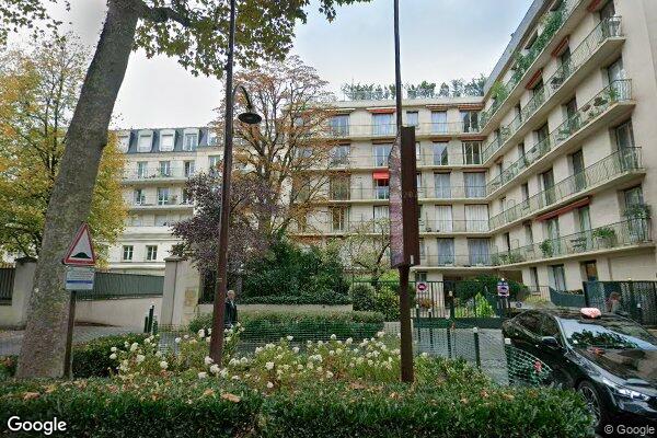 Vue Google Street View du 60 Avenue du Roule