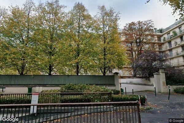 Vue Google Street View du 62 Avenue du Roule