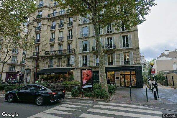 Vue Google Street View du 79 Avenue du Roule