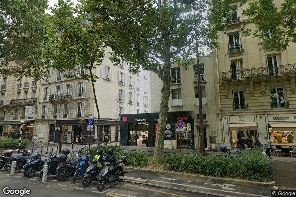 Vue Google Street View du 83 Avenue du Roule