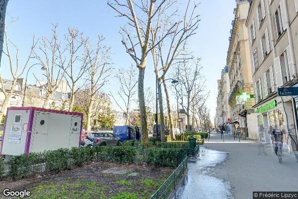 Vue Google Street View du 89 Avenue du Roule