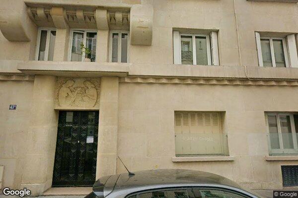 Vue Google Street View du 14 Avenue Philippe le Boucher