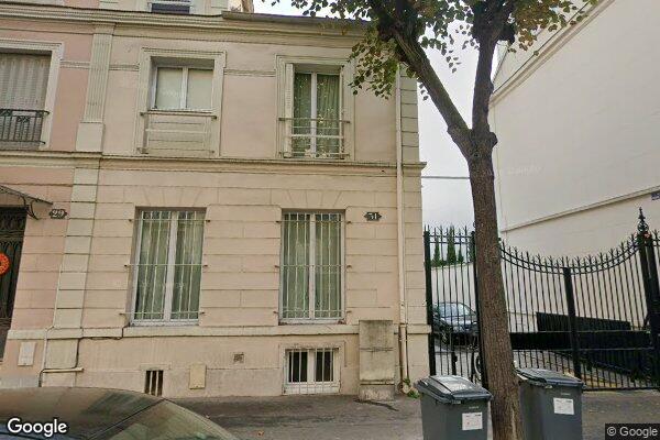 Vue Google Street View du 18 Avenue Philippe le Boucher