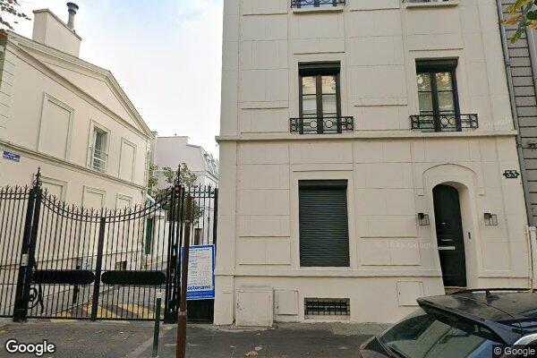 Vue Google Street View du 21 Avenue Philippe le Boucher