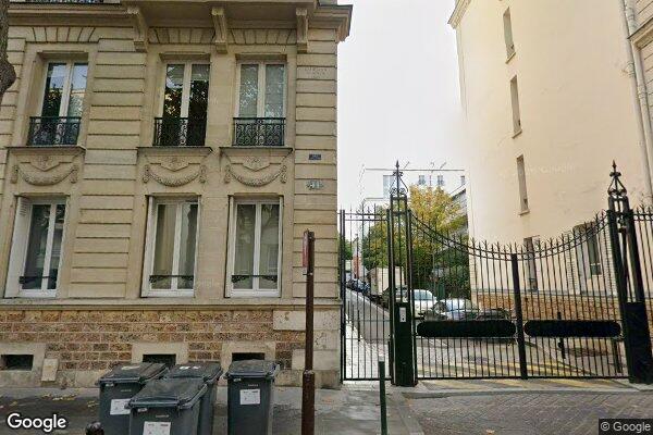 Vue Google Street View du 22 Avenue Philippe le Boucher