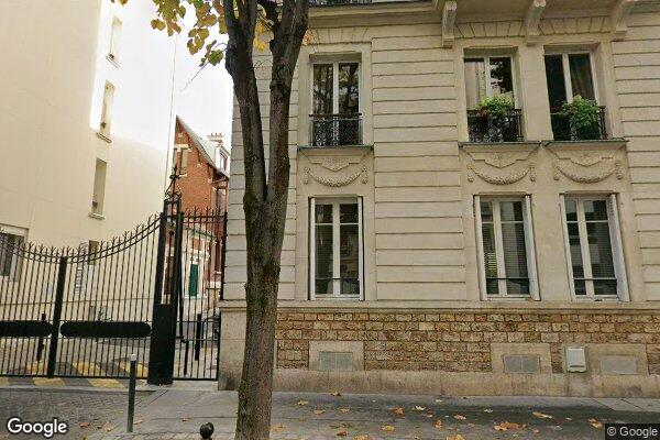 Vue Google Street View du 23 Avenue Philippe le Boucher