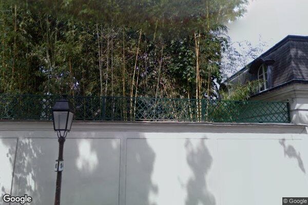 Vue Google Street View du 14 Avenue Saint James
