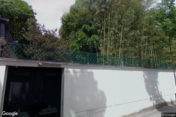 Vue Google Street View du 16 Avenue Saint James
