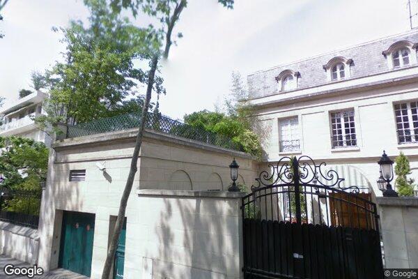 Vue Google Street View du 22 Avenue Saint James