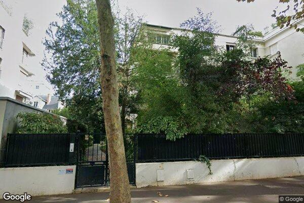 Vue Google Street View du 27 Avenue Saint James