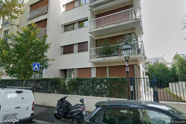 Vue Google Street View du 29 Avenue Saint James