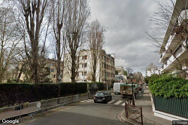 Vue Google Street View du 38 Avenue Saint James