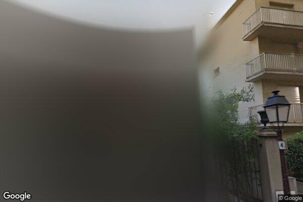 Vue Google Street View du 4 Avenue Saint James