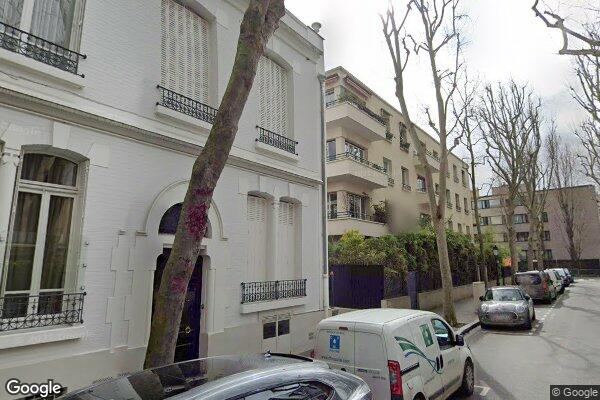 Vue Google Street View du 41 Avenue Saint James