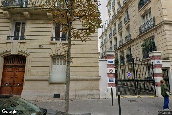 Vue Google Street View du 1 Avenue Sainte-Foy