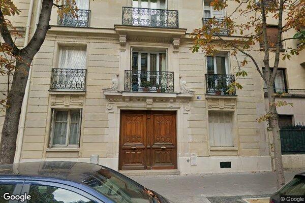 Vue Google Street View du 10 Avenue Sainte-Foy