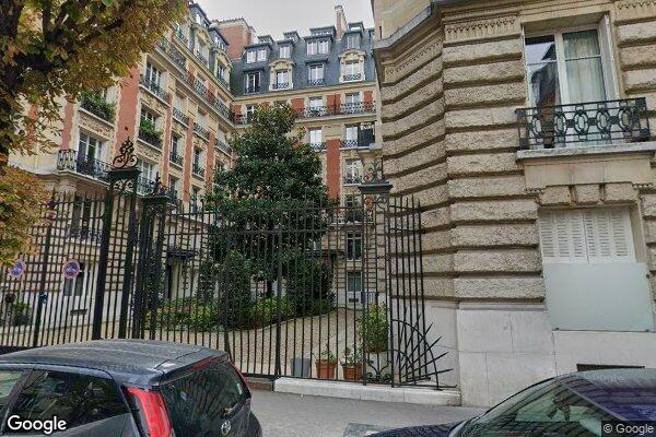 Vue Google Street View du 17 Avenue Sainte-Foy