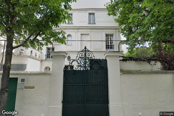 Vue Google Street View du 50 Avenue Sainte-Foy
