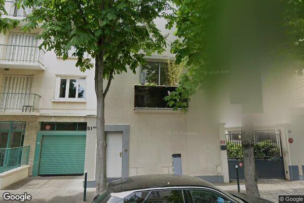 Vue Google Street View du 51BIS Avenue Sainte-Foy