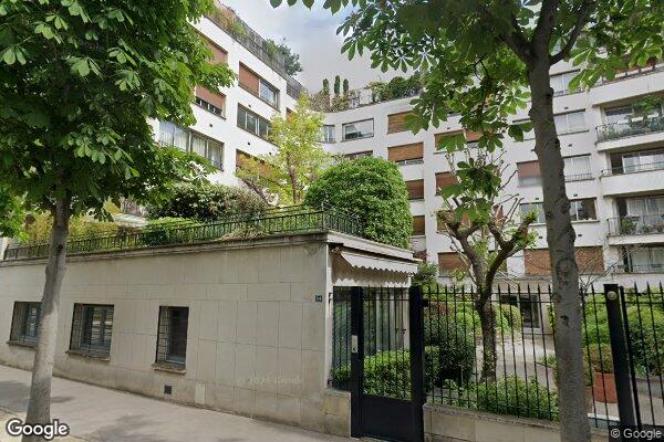 Vue Google Street View du 54 Avenue Sainte-Foy