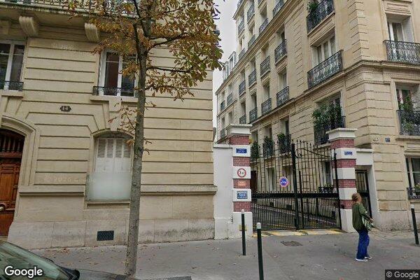 Vue Google Street View du 7 Avenue Sainte-Foy