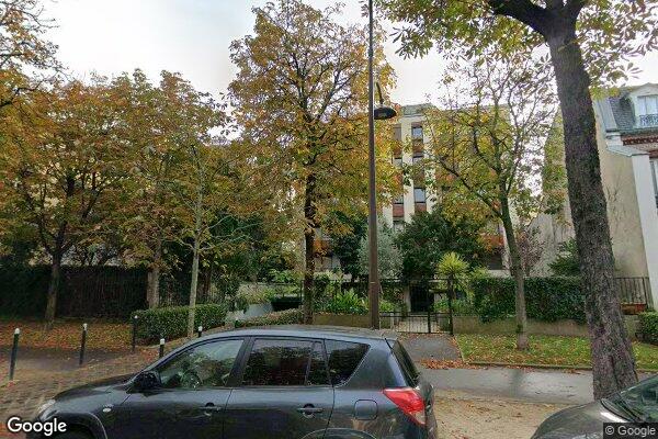 Vue Google Street View du 17 Boulevard Argenson