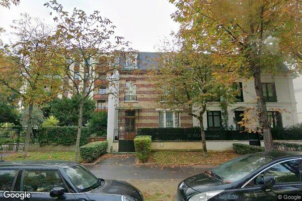 Vue Google Street View du 19 Boulevard Argenson
