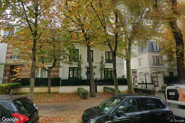 Vue Google Street View du 19BIS Boulevard Argenson