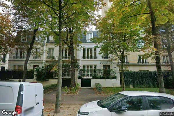 Vue Google Street View du 21TER Boulevard Argenson